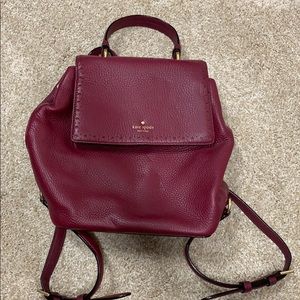 Kate Spade backpack purse- Like New
